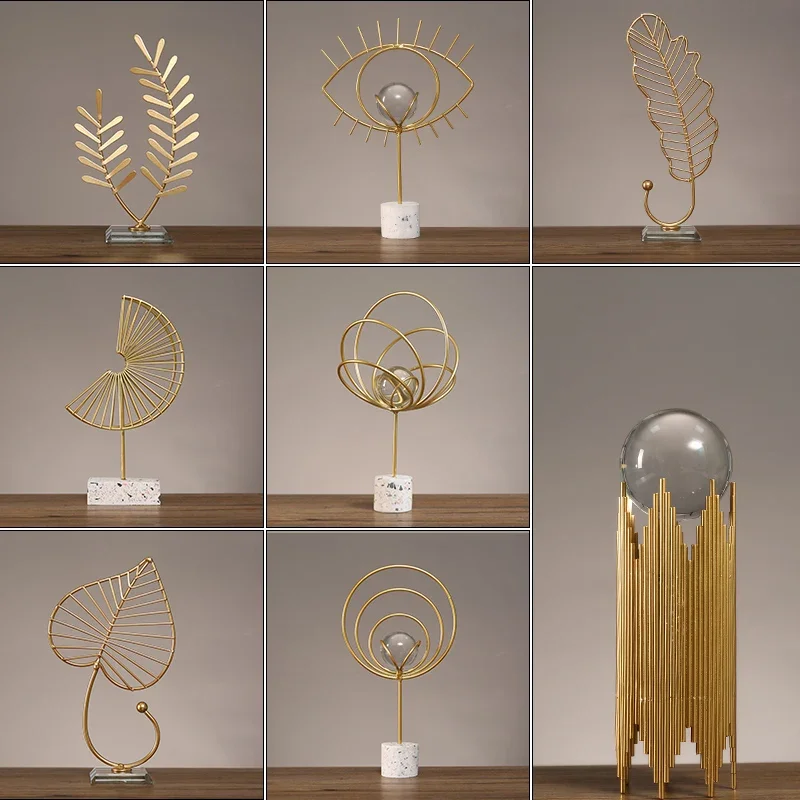 Home Office Architecture - Light Luxury Metal Jewelry, Home Living