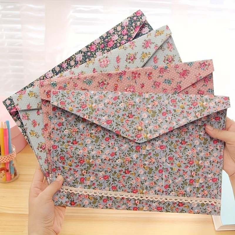File Cabinet Drawer - 1PC A4 File Folder Elegant Little