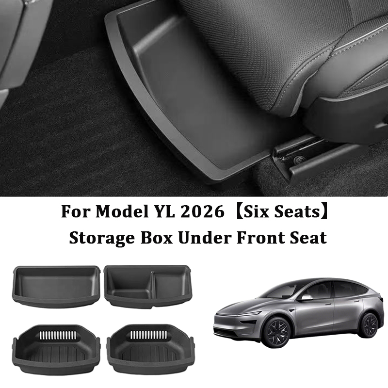 File Cabinet Drawer - Under Seat Storage Box For Tesla