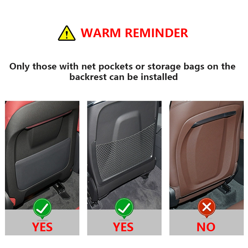 Car Anti-kick Pad Auto Seat Ba - đánh giá và giá Mesh Back Cushion