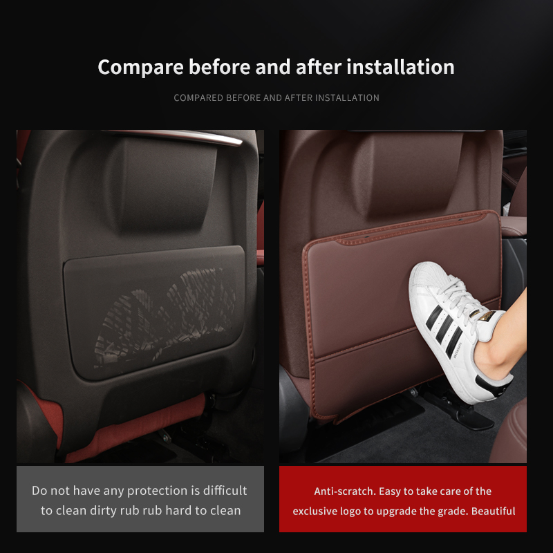 2pcs Car Seat Back Anti Child  - đánh giá và giá Mesh Back Cushion