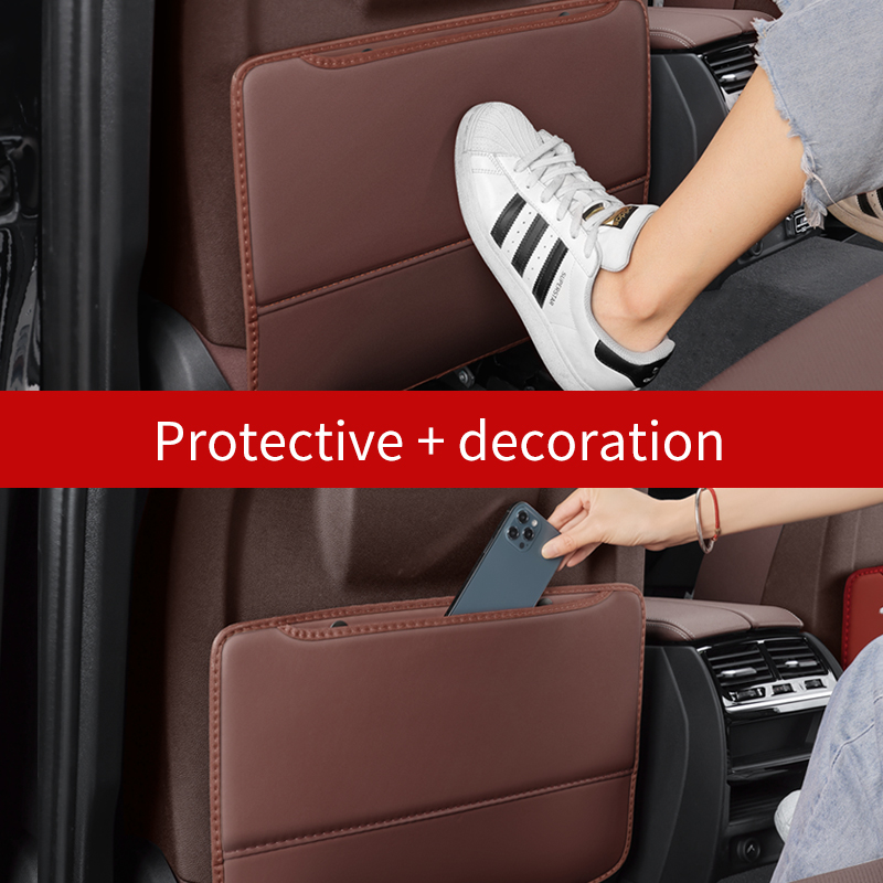 2pcs Car Seat Back Anti Child  - đánh giá và giá Mesh Back Cushion