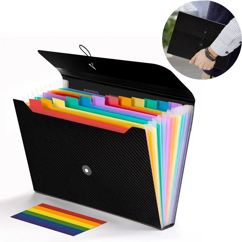 13 Pockets Expanding File Fold - đánh giá và giá Home Office Travel Document