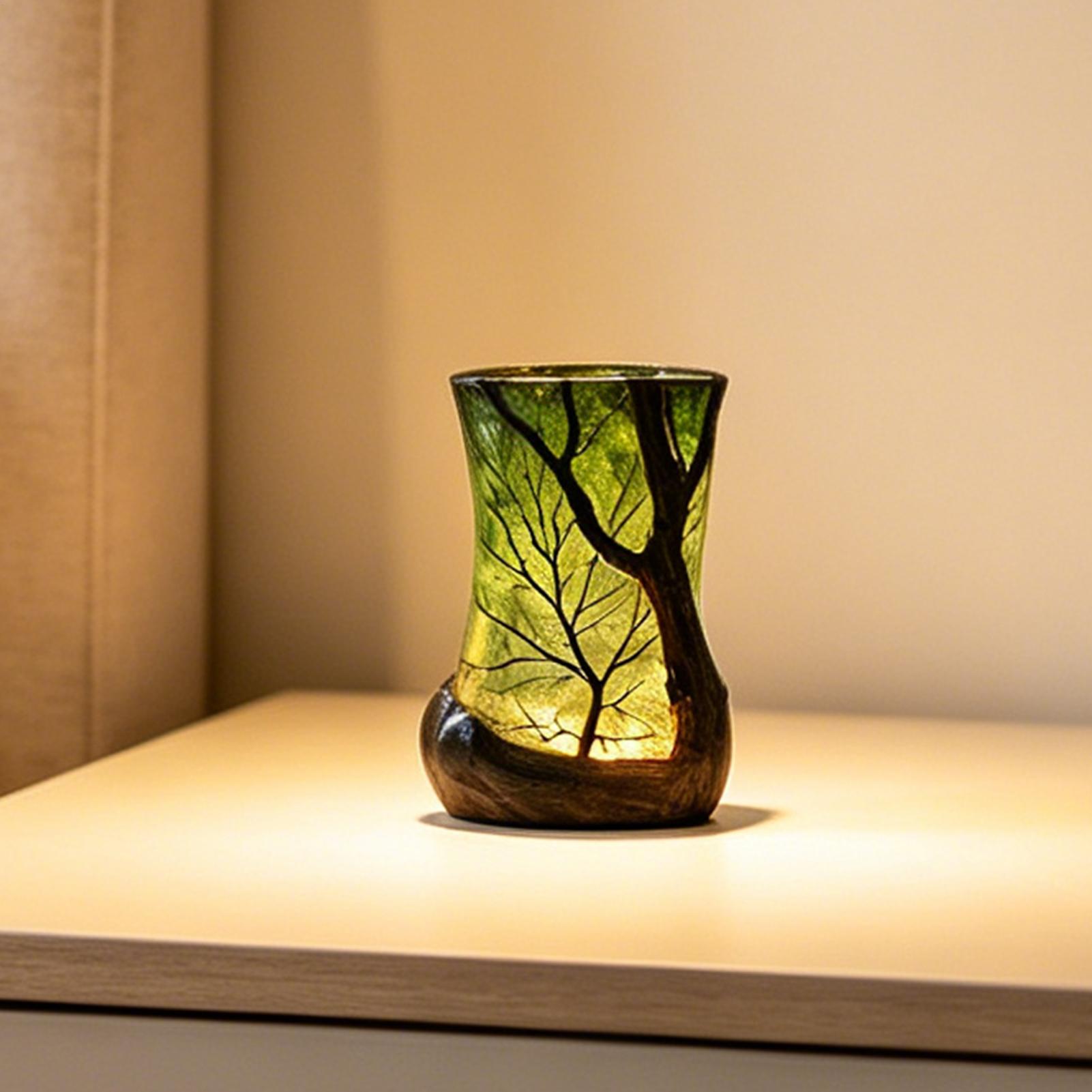 Bedside Table Lamp Forest Nigh - đánh giá và giá Home Office Room