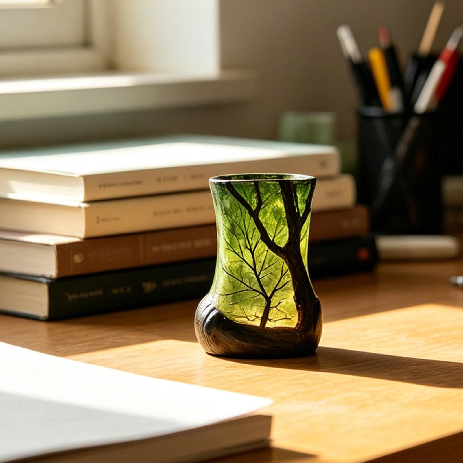 Bedside Table Lamp Forest Nigh - đánh giá và giá Home Office Room