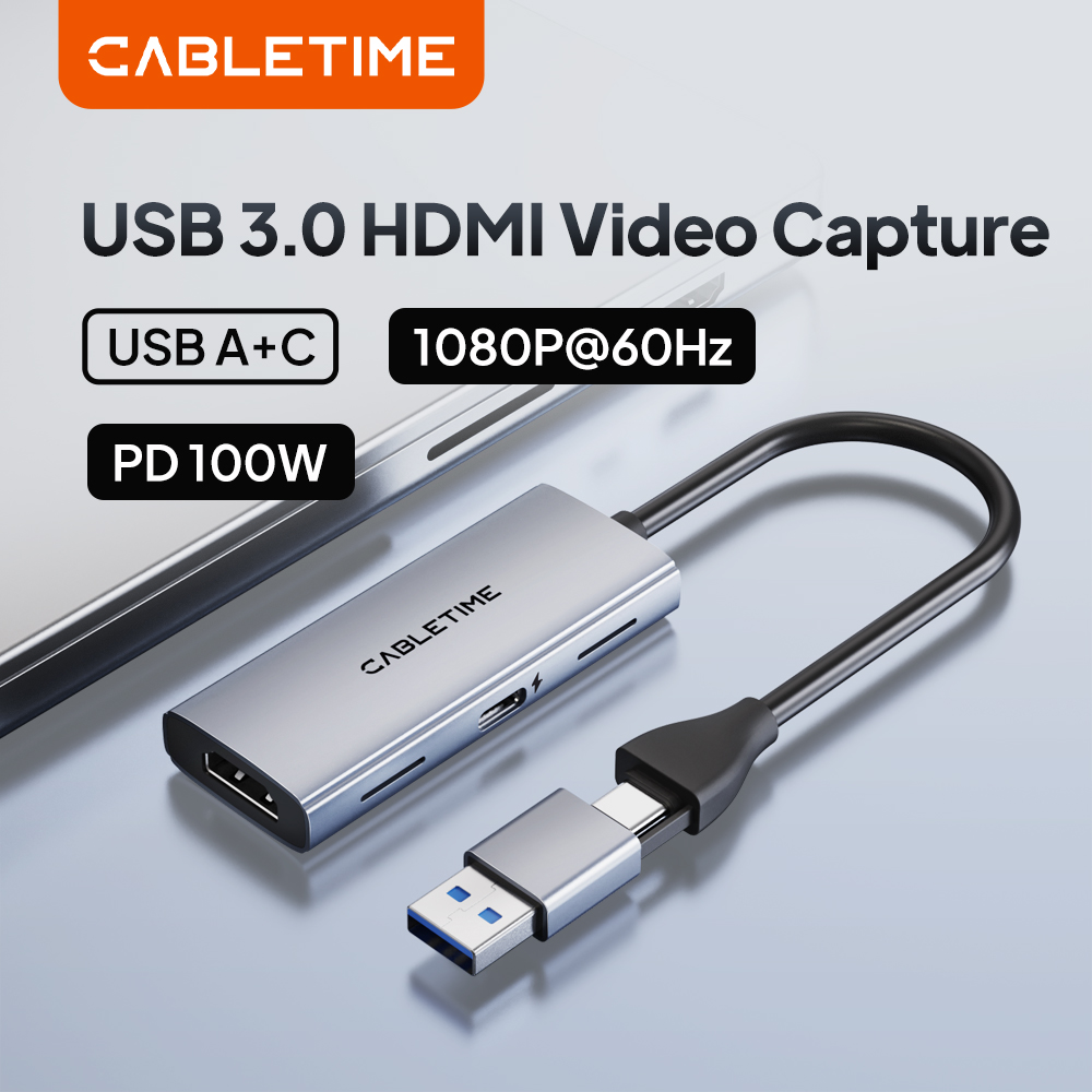CABLETIME USB 3.0 HDMI Video C - đánh giá và giá Webcam Hd 1080P
