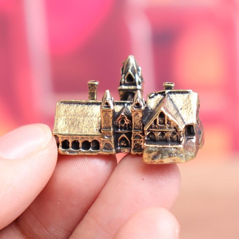 Brass Small House Miniature Fi - đánh giá và giá Home Office Architecture