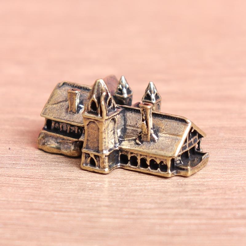 Brass Small House Miniature Fi - đánh giá và giá Home Office Architecture