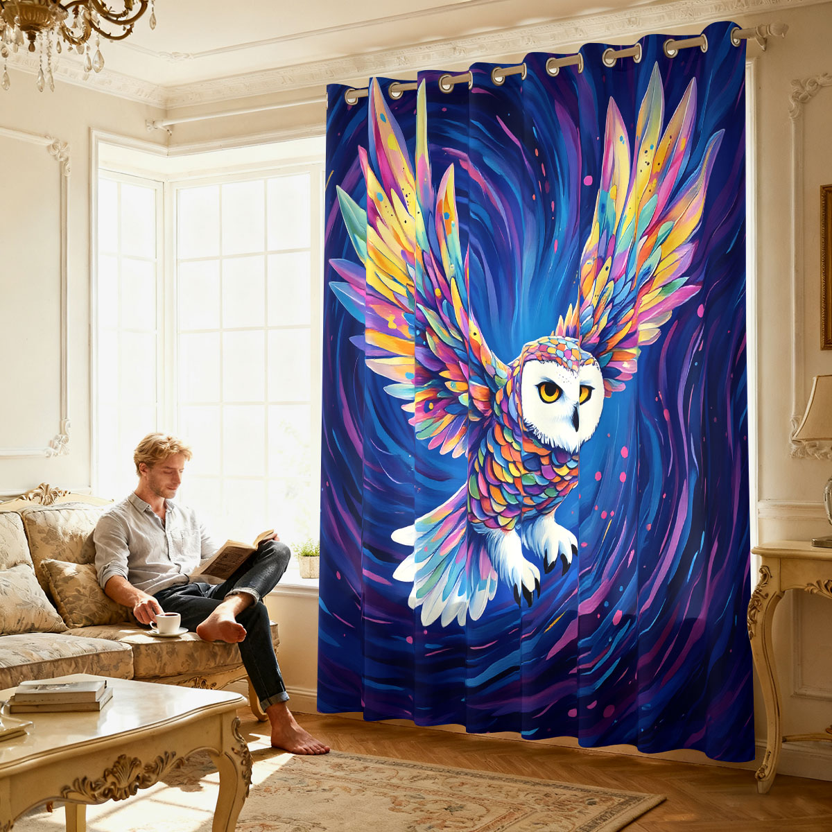 1PC Colorful Starry Sky Flying - đánh giá và giá Home Office Rate
