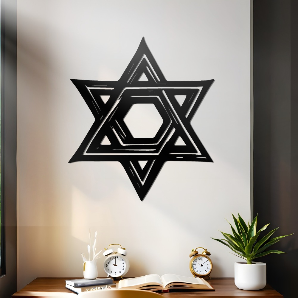 CIFBUY Iron Wall Art Star of D - đánh giá và giá Home Office For