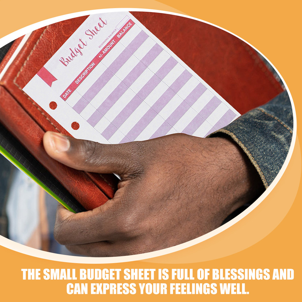 60Sheets Portable Budget Sheet - đánh giá và giá Home Office Budget