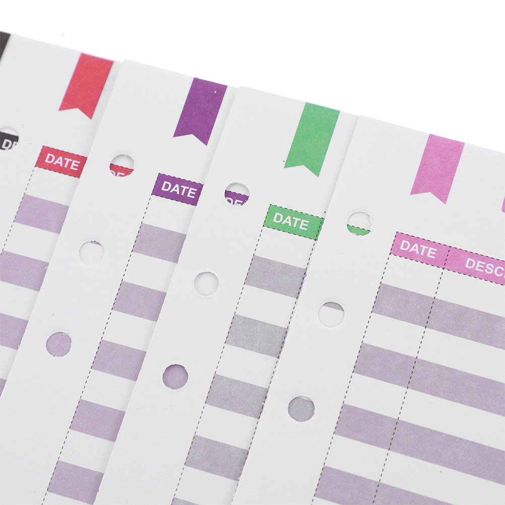 60Sheets Portable Budget Sheet - đánh giá và giá Home Office Budget