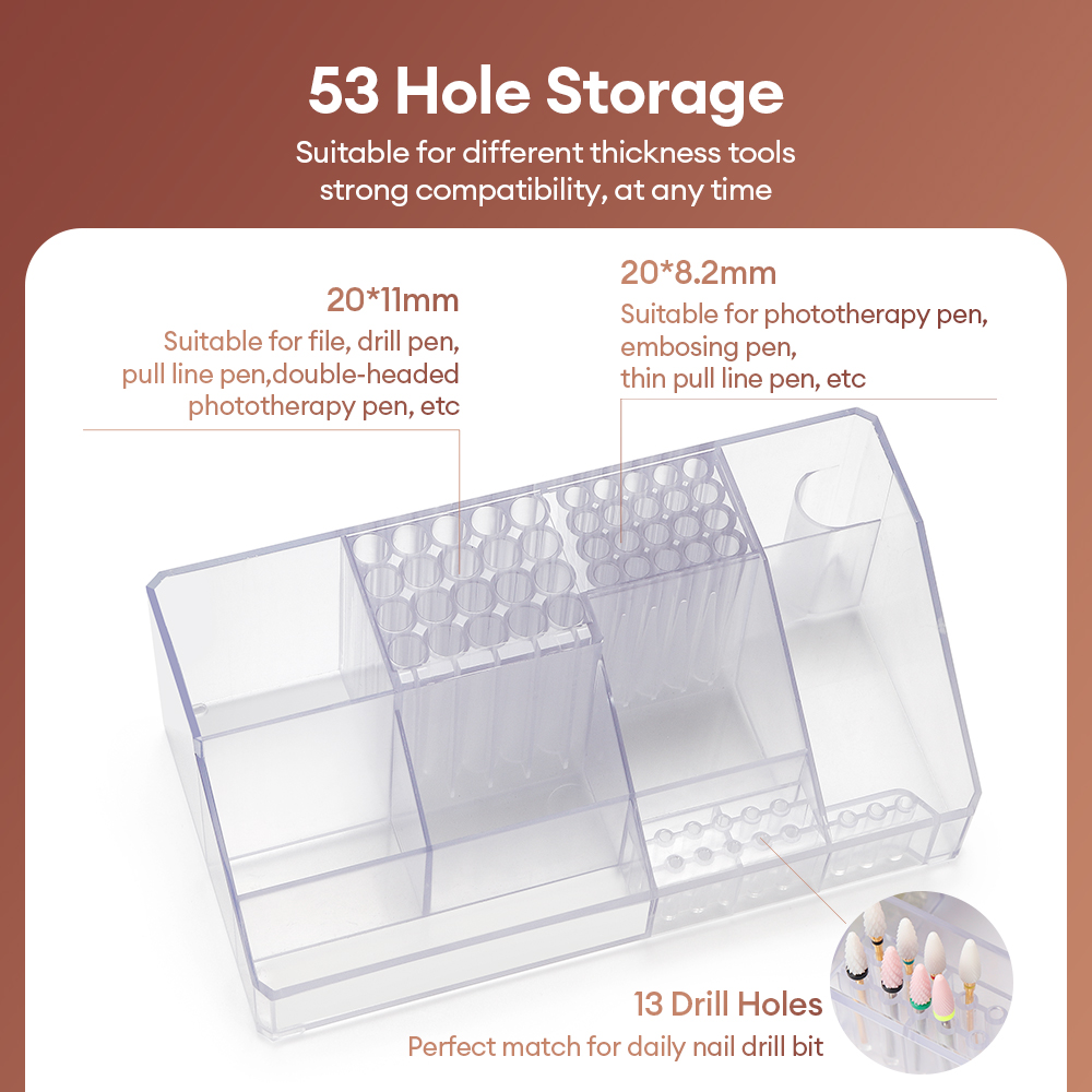 Acrylic Storage Rack Nail Art  - đánh giá và giá File Cabinet Drawer