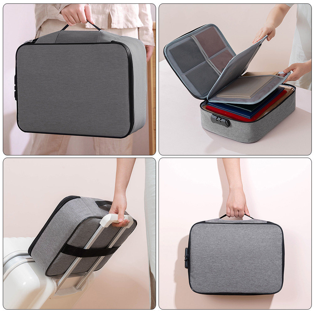 Portable Document Lock Box wit - đánh giá và giá Home Office Travel Document