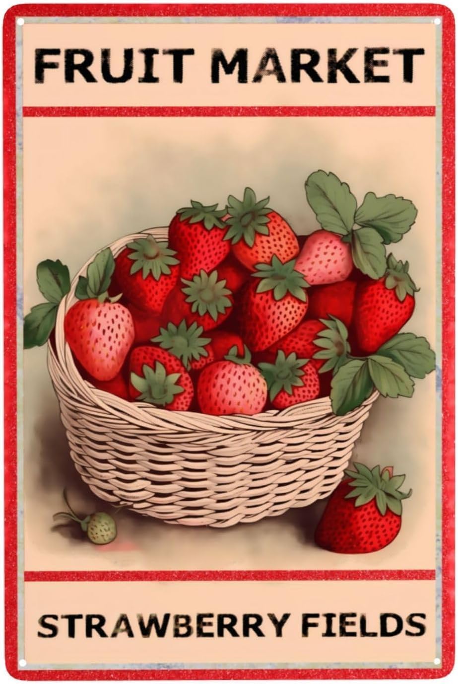 Fruit Market Strawberry Fields - đánh giá và giá Home Office Marketing