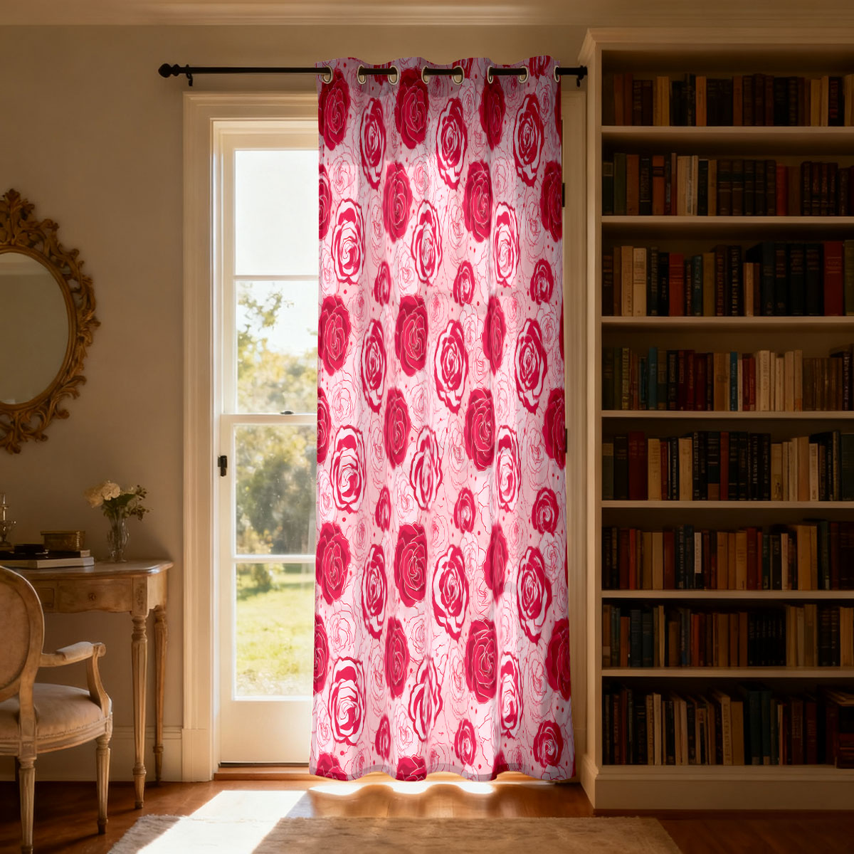 1pc Light Green Base Pink Rose - đánh giá và giá Home Office Rate
