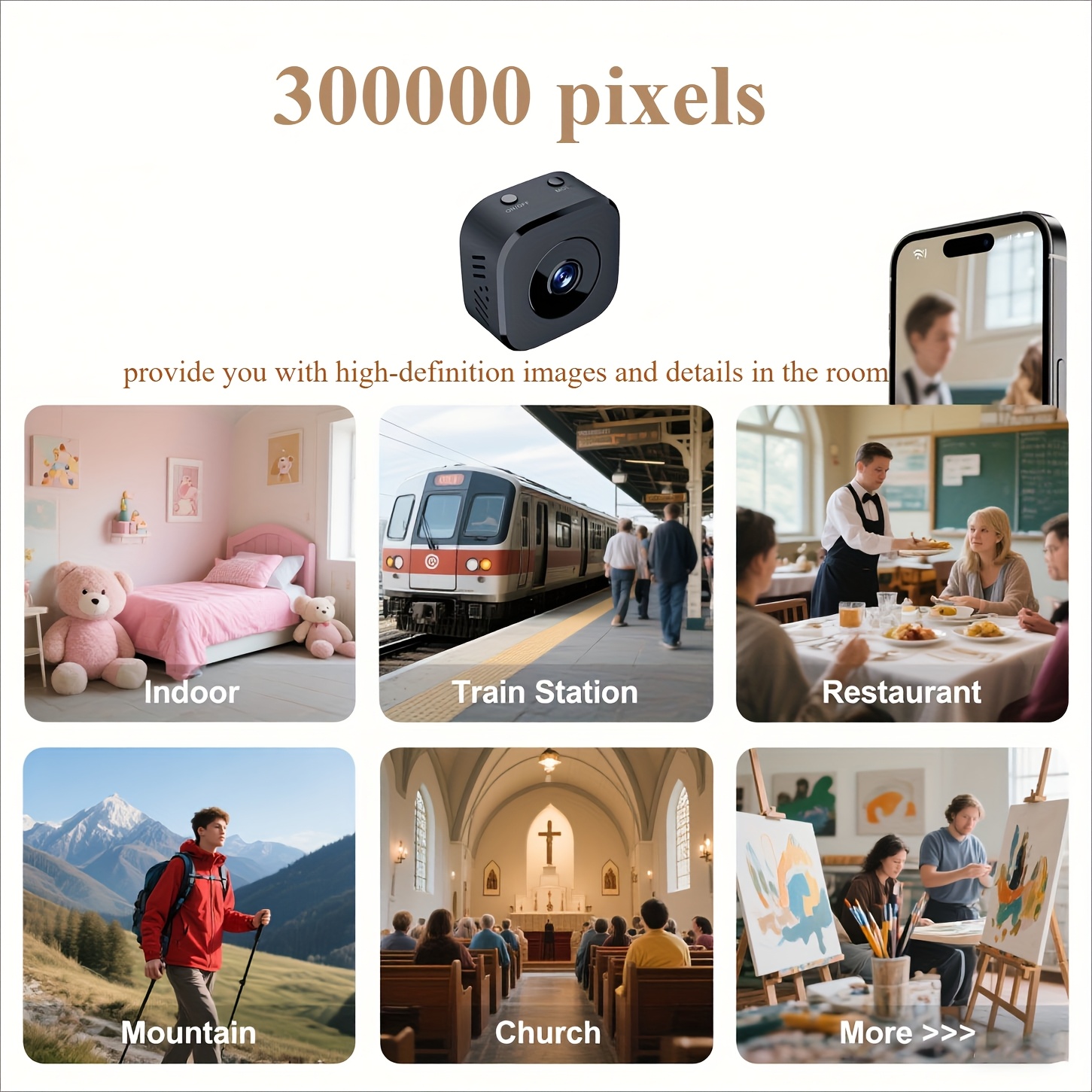 1080P HD Mini WiFi Camera Indo - đánh giá và giá Webcam Hd 1080P