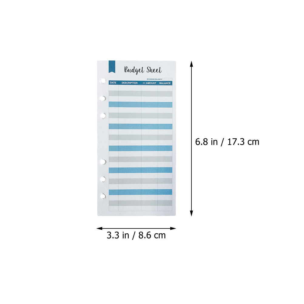 24Pcs Cash Budget Sheets Expen - đánh giá và giá Home Office Budget