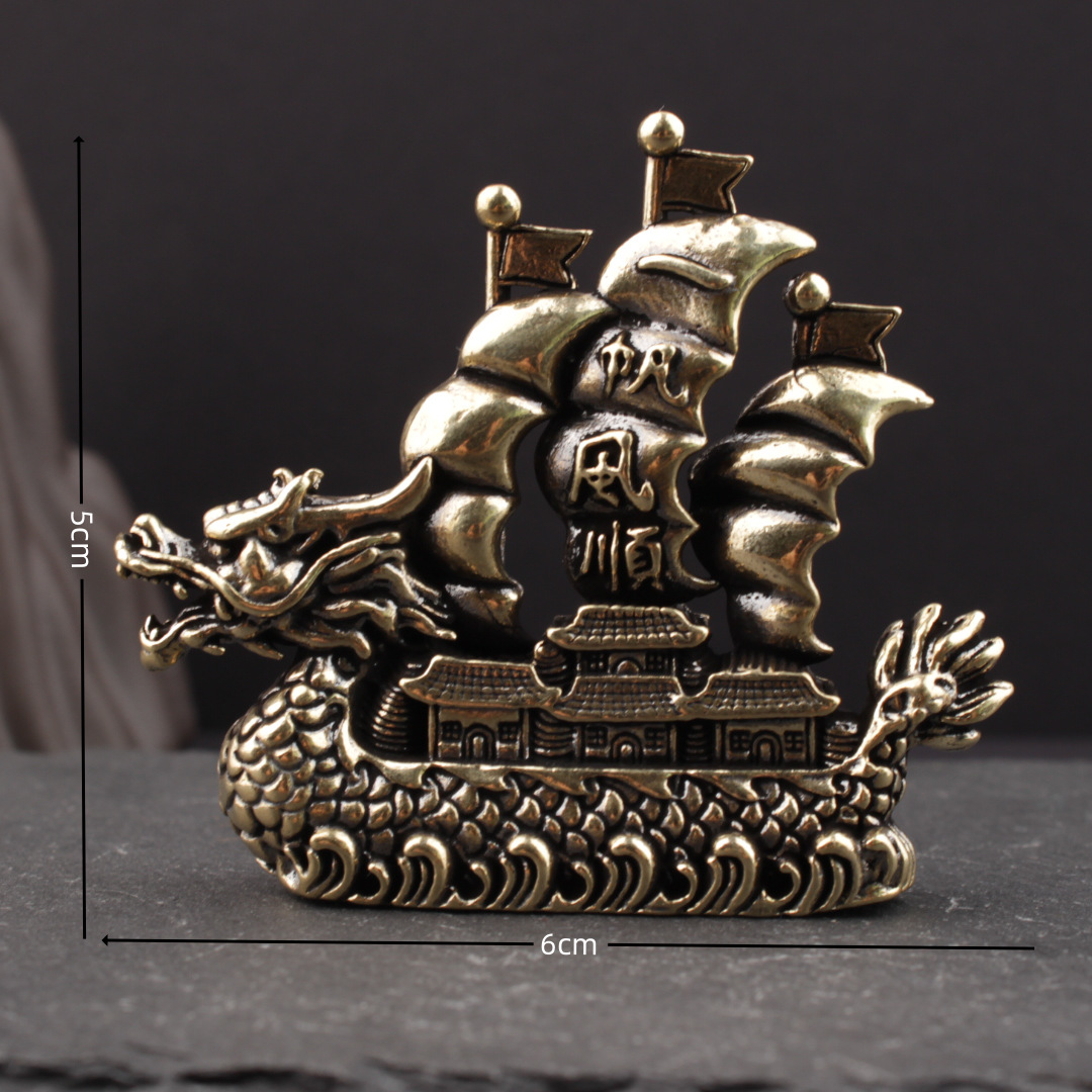 Figure Dragon Boat Statue Home - đánh giá và giá Home Office Architecture