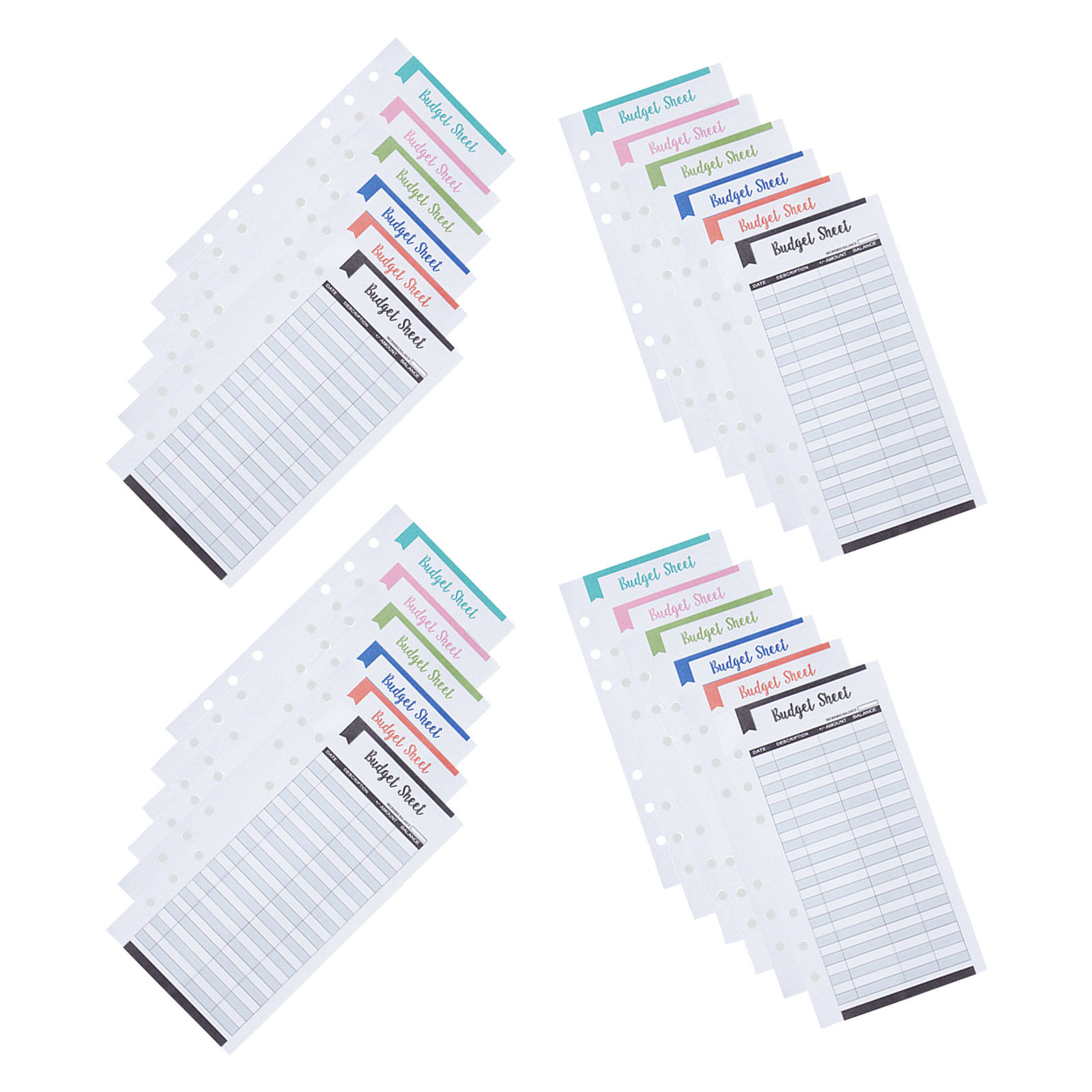 24Pcs Budget Planner Cards Bud - đánh giá và giá Home Office Budget