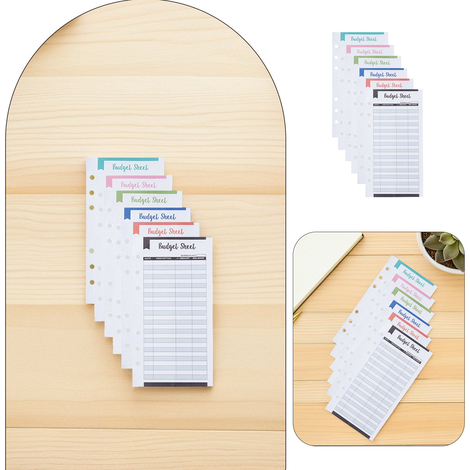 24Pcs Budget Planner Cards Bud - đánh giá và giá Home Office Budget