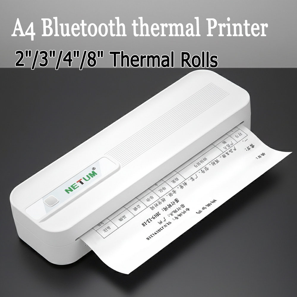 Portable A4 Thermal Printer In - đánh giá và giá Home Office Travel Document