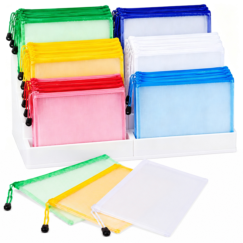 5/20PCS A4/A5 Mesh Zipper Pouc - đánh giá và giá File Cabinet Drawer