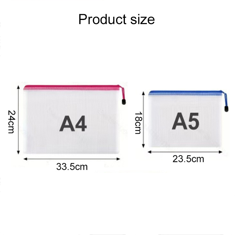 5/20PCS A4/A5 Mesh Zipper Pouc - đánh giá và giá File Cabinet Drawer