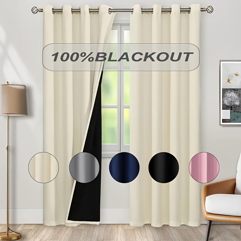 1pc 100% Blackout Curtain with - đánh giá và giá Home Office Rate