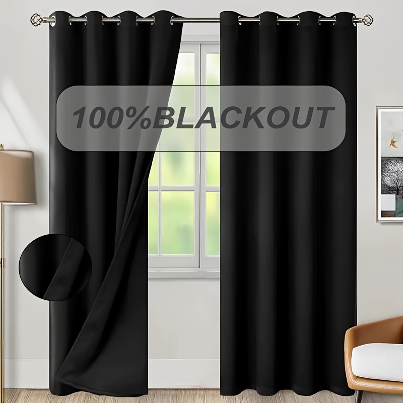 1pc 100% Blackout Curtain with - đánh giá và giá Home Office Rate