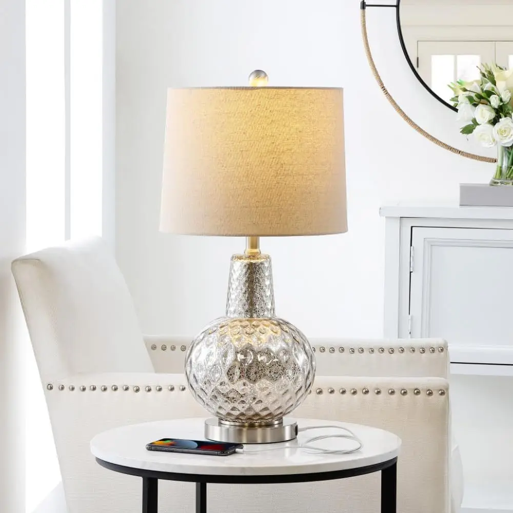 24-inch Silver/Ivory Shade LED - đánh giá và giá Home Office Room