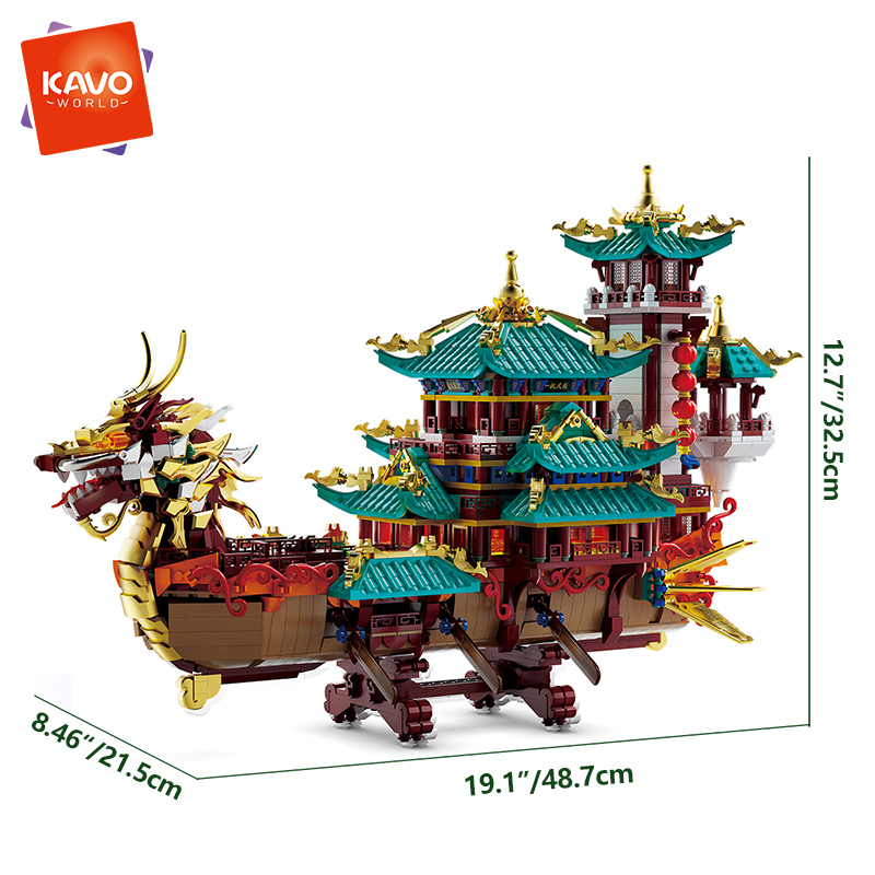 KAVOWORLD 2453PCS Chinese Drag - đánh giá và giá Home Office Architecture